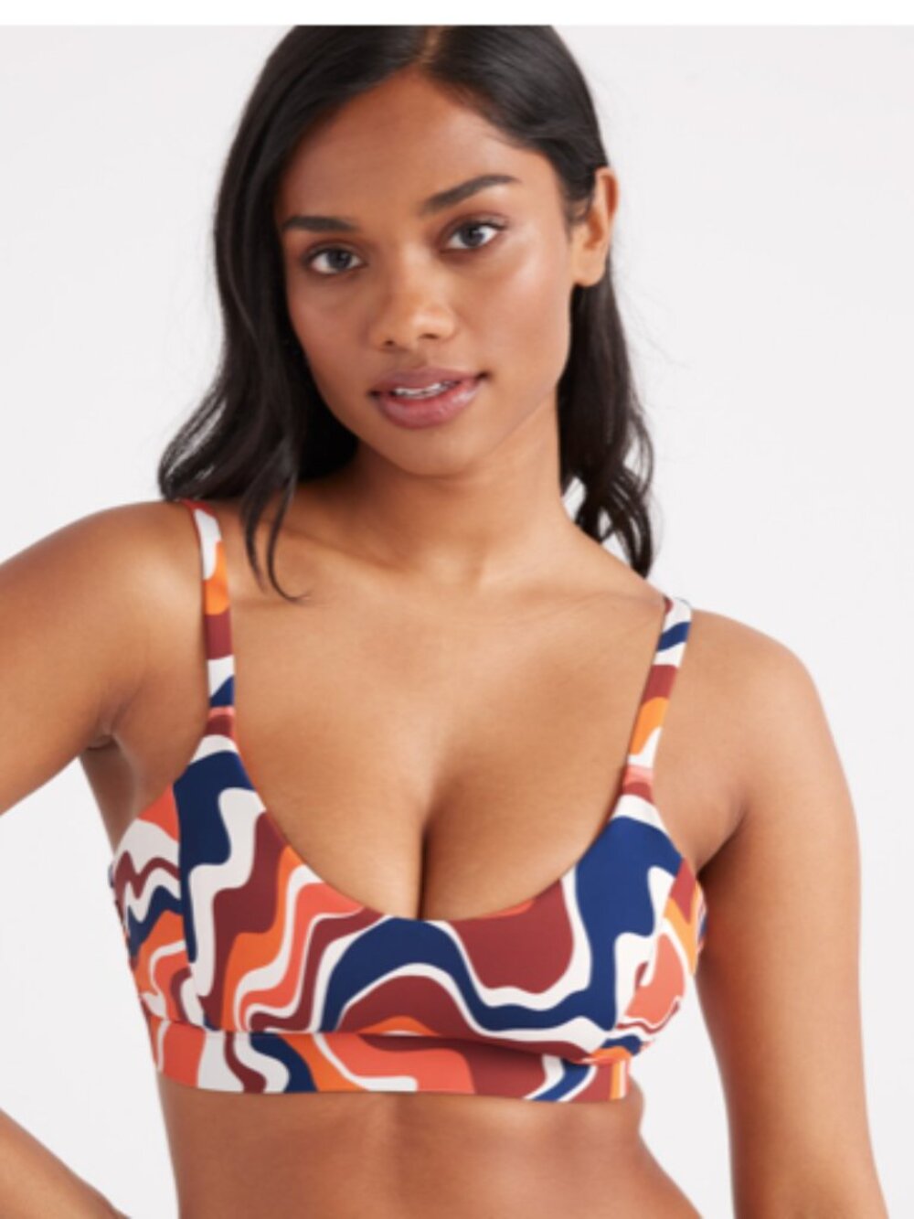 Knix Scoop Bikini Top - Size L+ - NWT